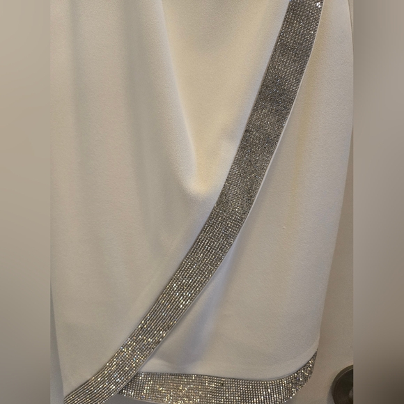 Emerald Sundae stretch mini dress with Crystal trimming - Picture 3 of 4